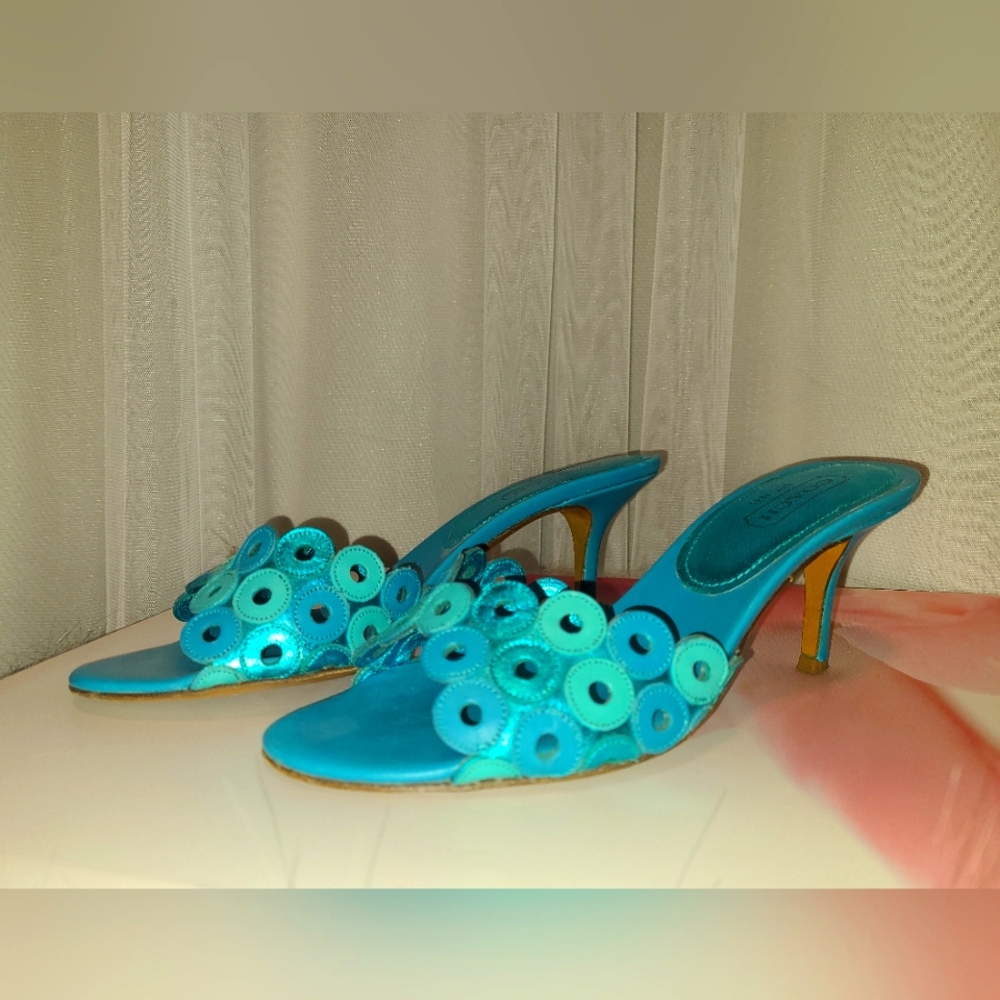 Used Coach sandals ref A3153 Blane